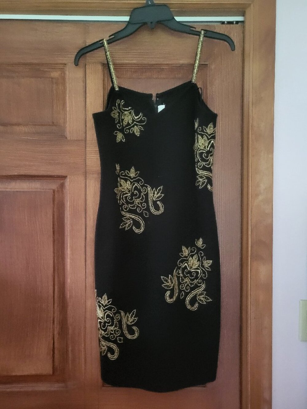 Black Sequin Dress